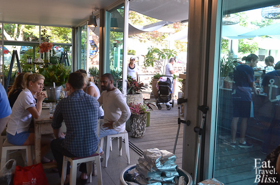 Balmoral Boatshed - inside - front